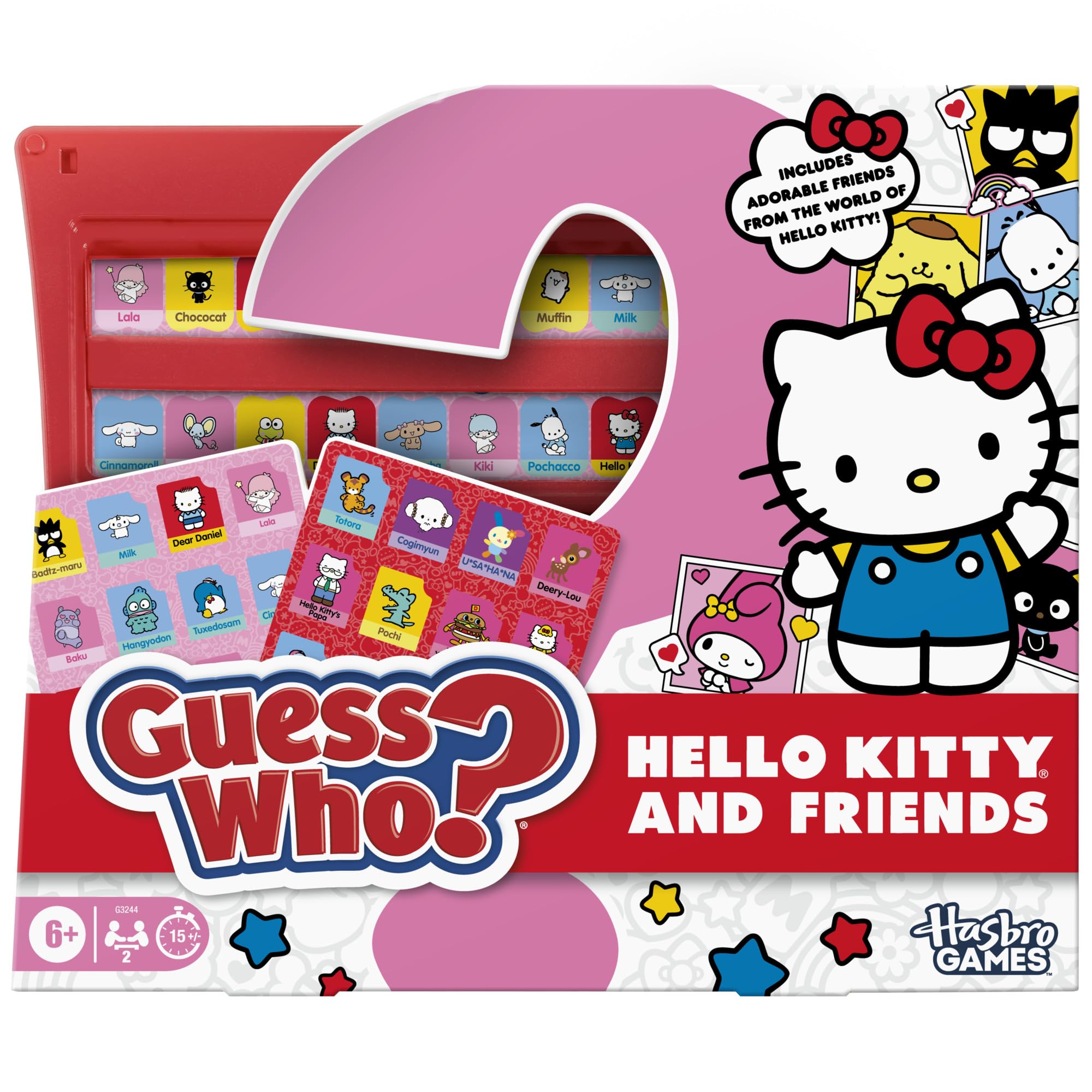 Hasbro Gaming Guess Who? Hello Kitty and Friends Edition Game | Officially Licen