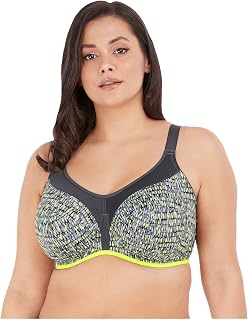 Elomi Energise Underwire Sports Bra with Racerback Conversion Soutien-Gorge de Sport Femme (Lot de 1)