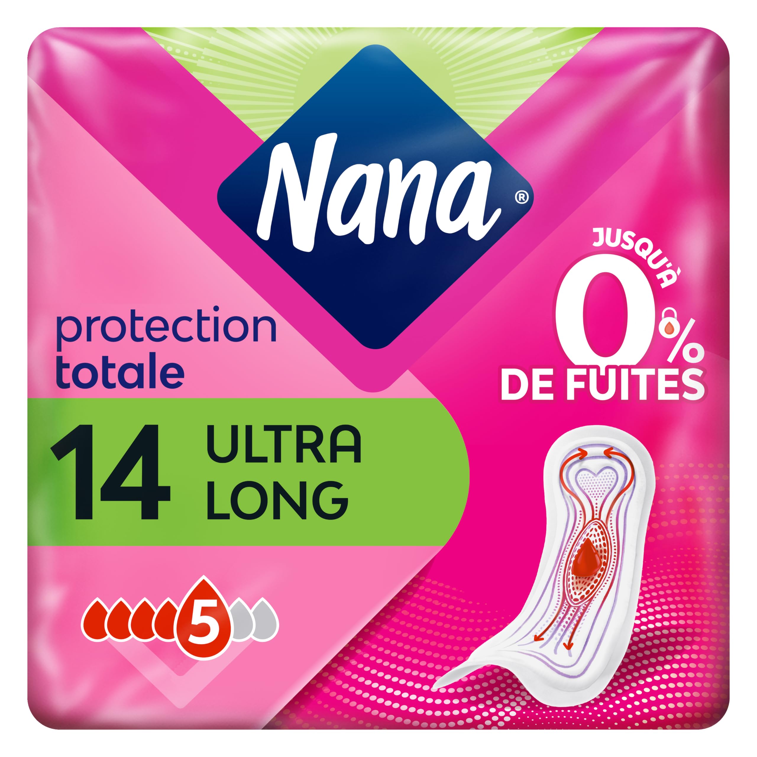 Nana Ultra Long - 14 Sanitary Towels
