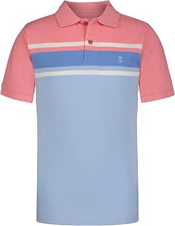 Izod Short Sleeve Pique Polo Shirt Bambini e Ragazzi