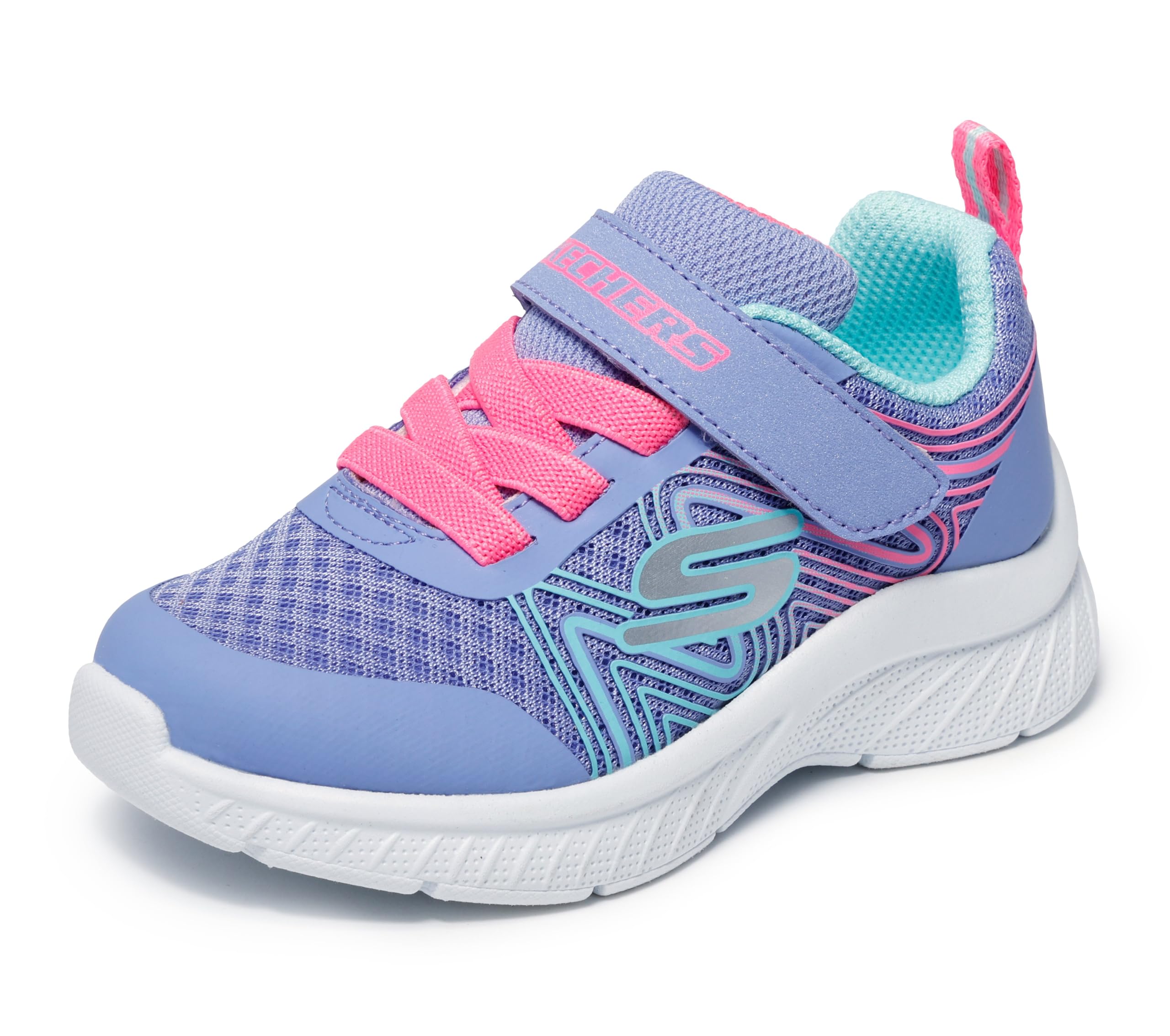 Skechers Girls' Microspec Swirl Sweet