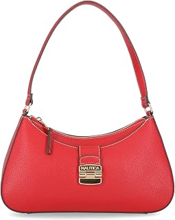 Nautica womens Voyager Hobo Bag for Women, Vegan Leather Women’s Purse, Large Shoulder Handbag With Zipper ClosureHobo Bag
