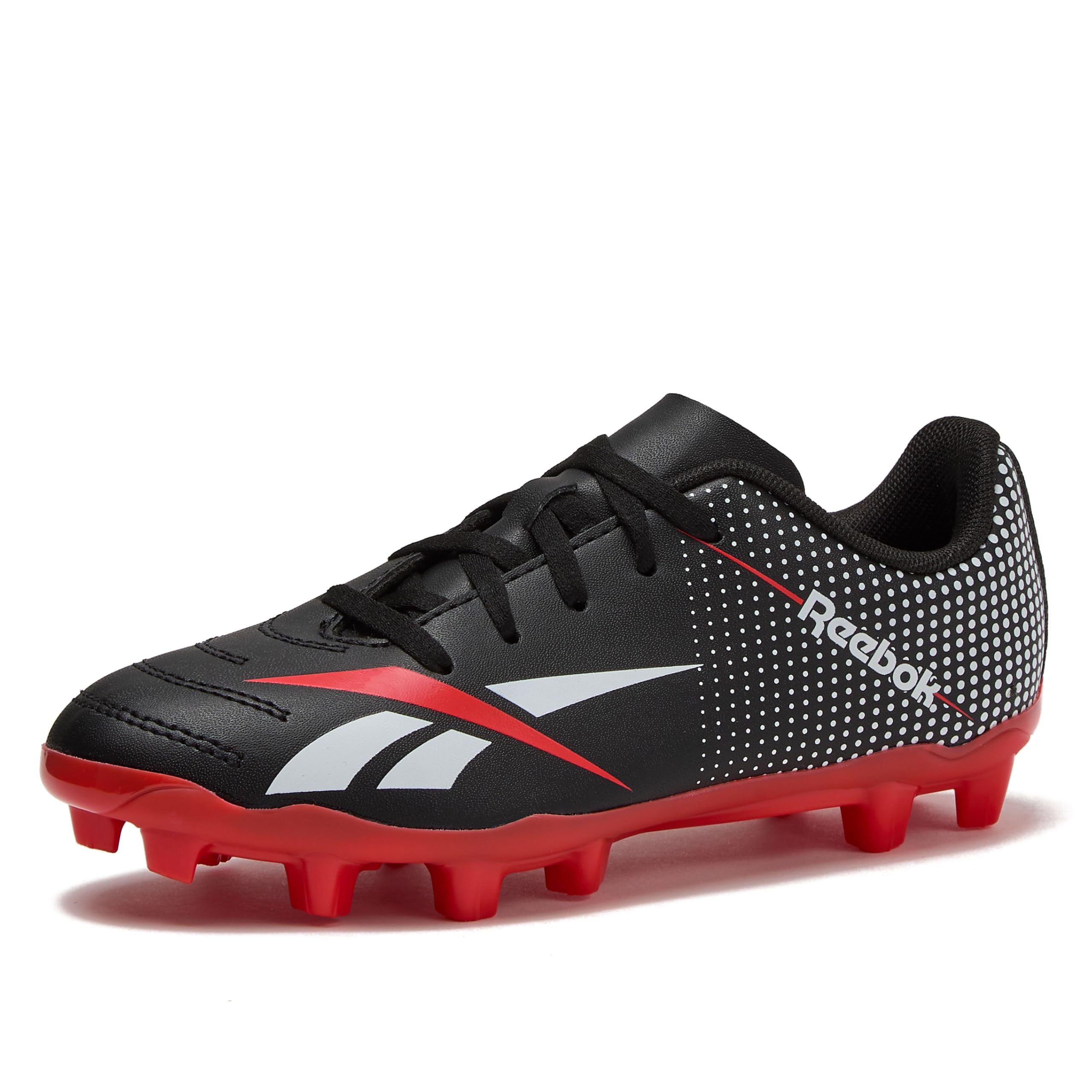 Reebok Strike MG Youth Kids Soccer Cleats Boys and Girls Soccer Shoes, Lace Up o