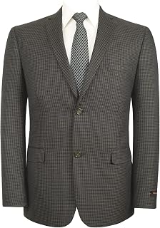 Men's Plaid Sport Coat Classic Fit Blazer Suit Jacket Business