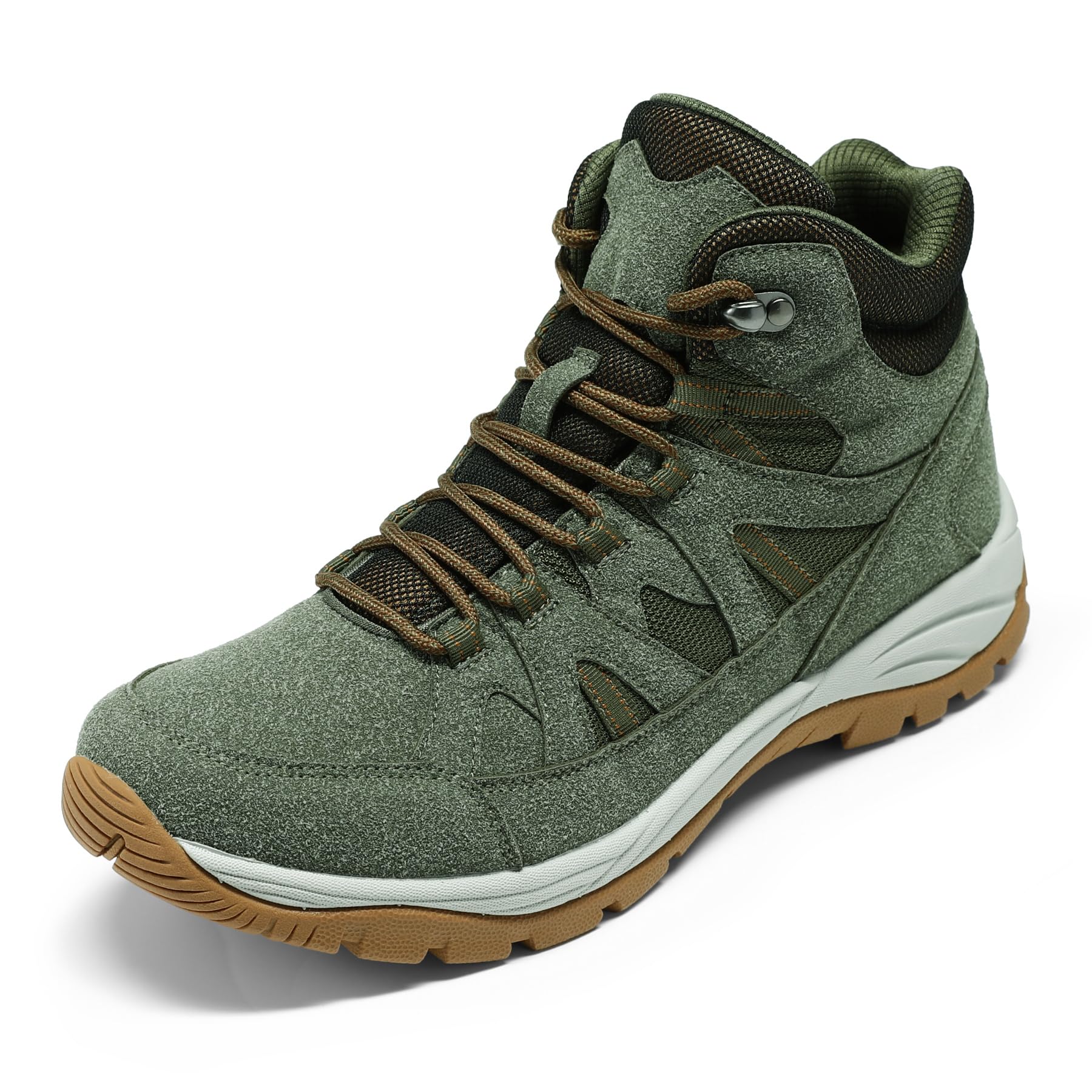 YOUTHUP Botas de senderismo para hombre, antideslizantes, impermeables, ligeras,