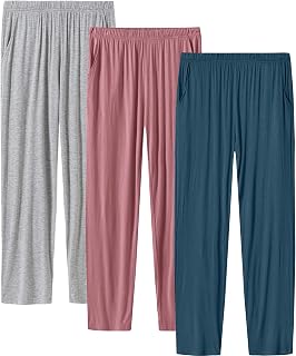 MoFiz Women Pyjamas Bottoms Trousers Super Soft Comfy Lounge Sleep Pants
