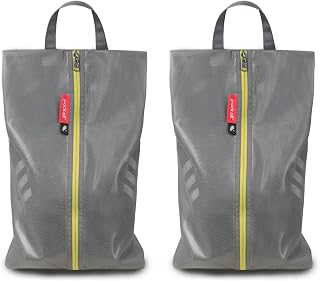 pack all Plus-Sized Travel Shoe Bag, Water-Resistant Shoe Pouch (2-Pack)