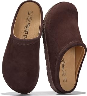 Project Cloud 100% Genuine Suede Clogs for Women & Womens Mules (Reese)