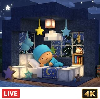 Calm craft Glow: Sleeping Pocoyo – 4K Relaxing Screensaver with Soft Holiday Ambience for Fire TV & Tablets