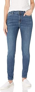 Amazon Essentials Women's Elastic Skinny Jeans Medium Waist - Discontinued Model