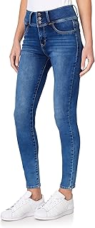 WallFlower Women's Sassy Skinny High-Rise Insta Soft Juniors Jeans (Standard and Plus) Jeans