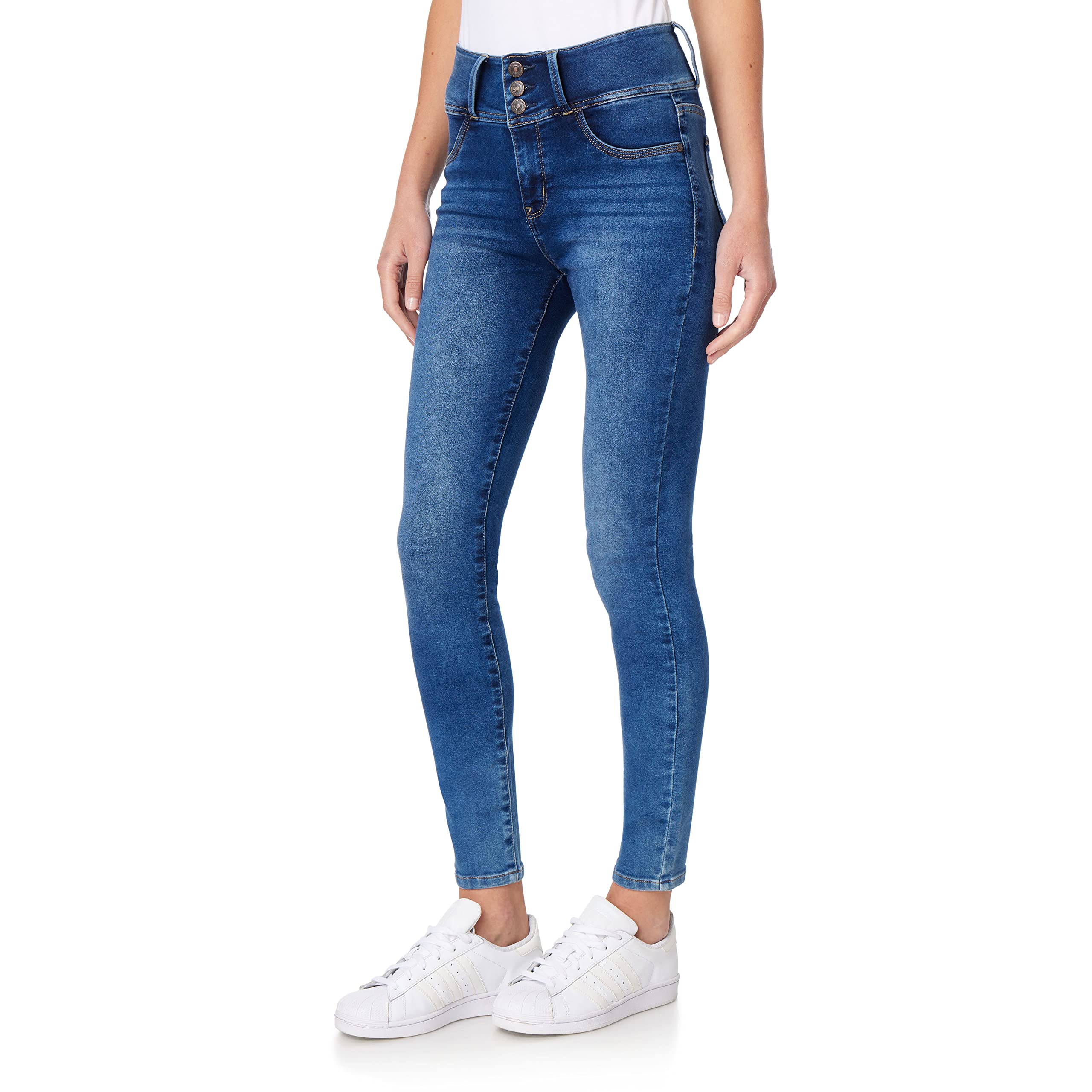 WallFlower Women's Sassy Skinny High-Rise Insta Soft Juniors Jeans (Standard and
