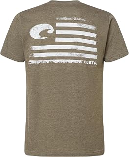 Costa Del Mar Mens Pride Short Sleeve T Shirt