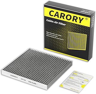 CARORY Cabin Air Filter w/Activated Carbon for Honda Accord 2003–2022, Civic 2006–2015, CR-V 2007–2016, Odyssey 2005–2017, Pilot 2009–2022, Ridgeline 2006–2025, Acura MDX 2007–2020, and More, CF134
