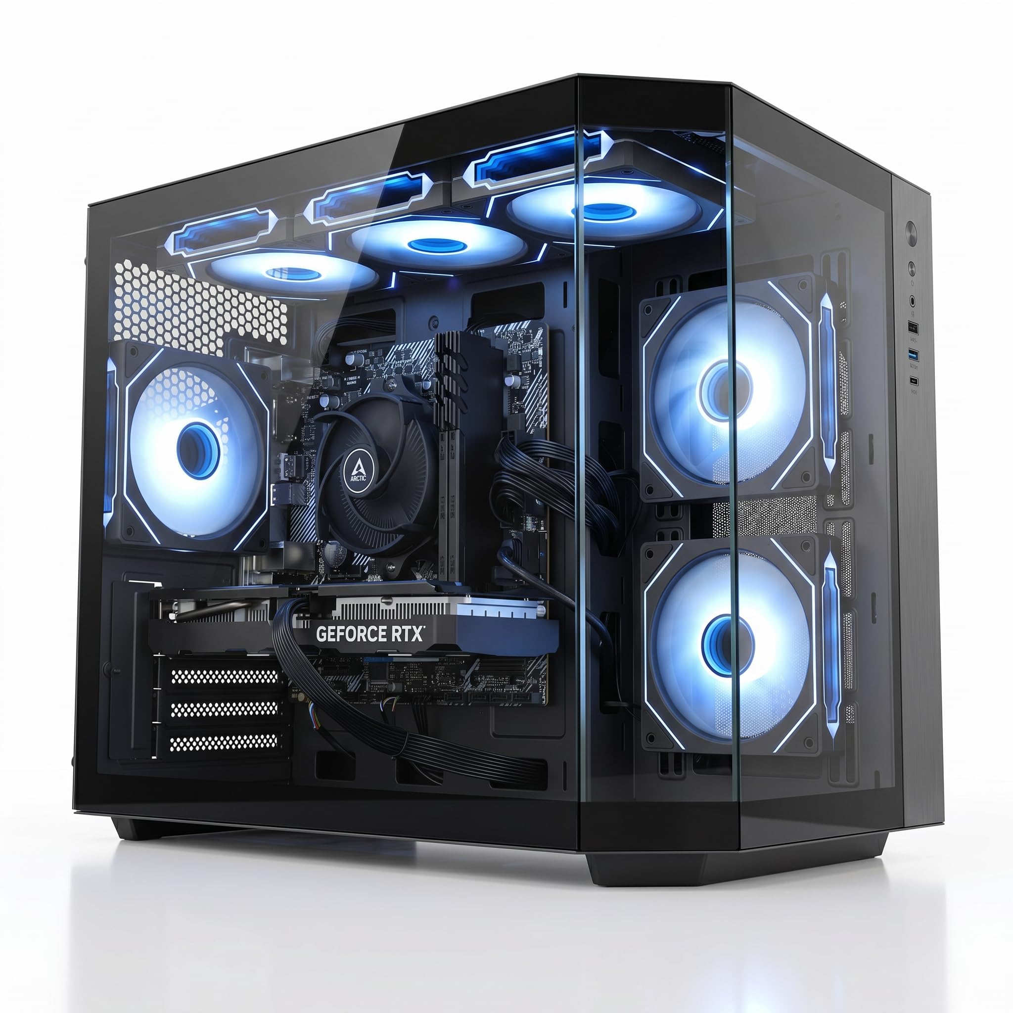 ionz Gaming PC - AMD Ryzen 5 5500, Nvidia RTX 3050, 16GB RAM, 1TB SSD, Windows 1