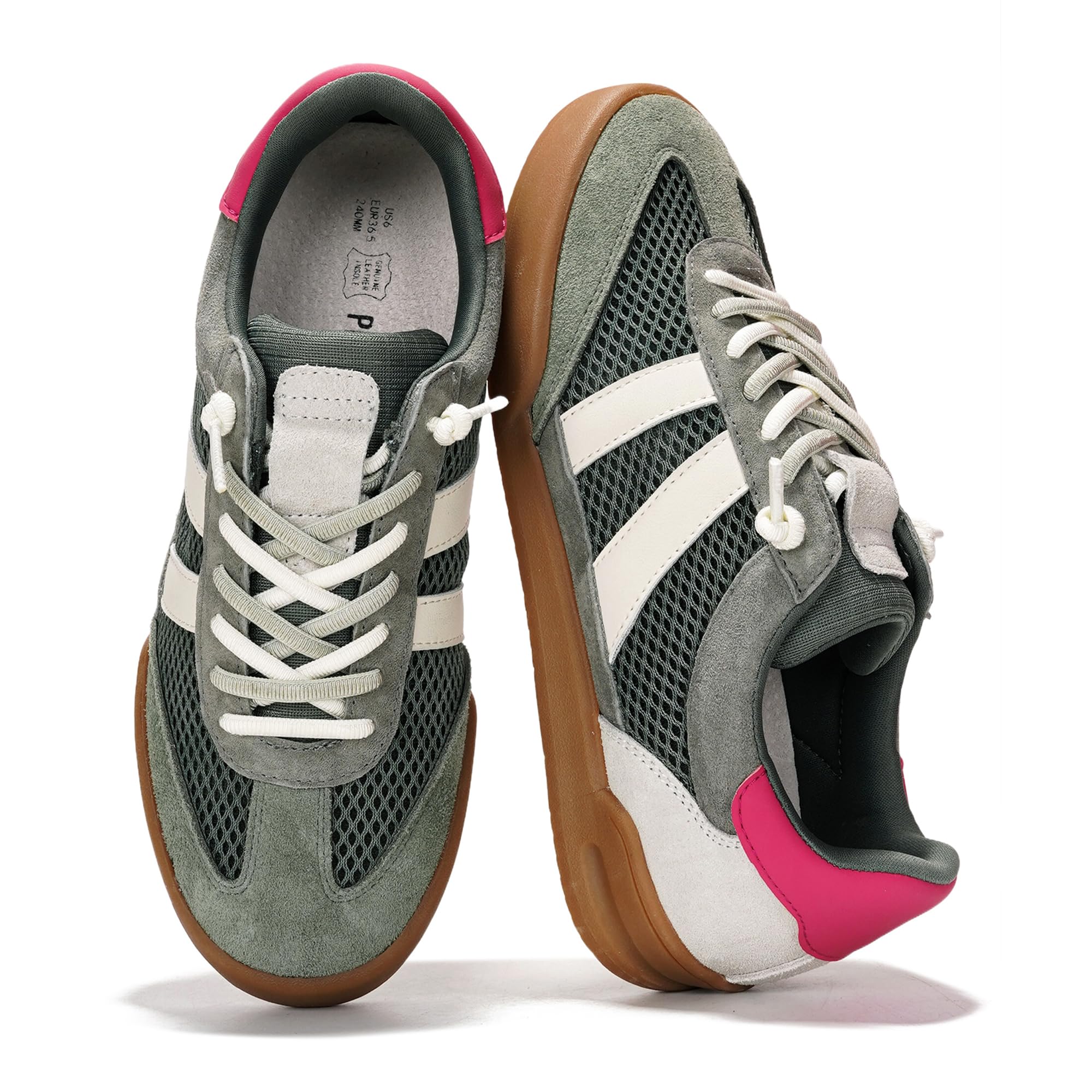 Project Cloud 100% Genuine Leather Sneakers for Women Slip On Women Shoes