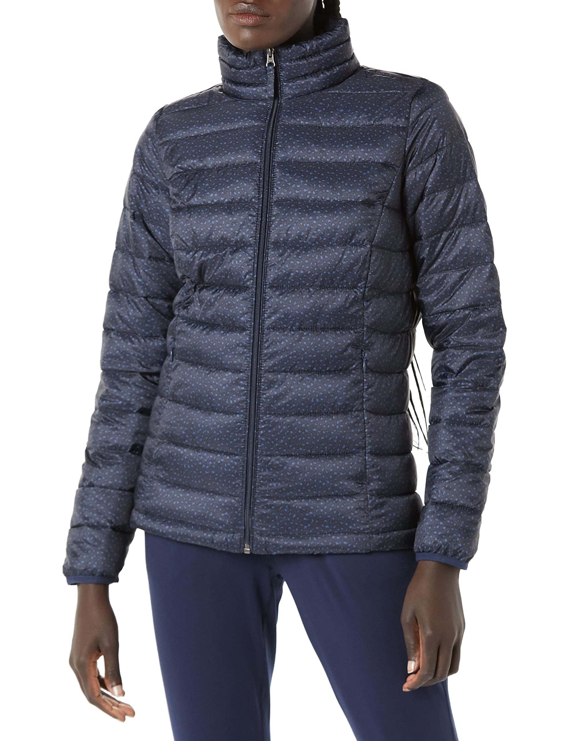 Amazon Essentials Women's Compact Lightweight Long Sleeve Water Resistant Down J