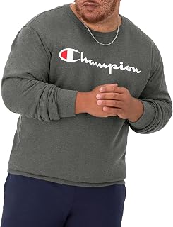 Champion Men's Fleece Crewneck Sweatshirt (Reg. Or Big & Tall)