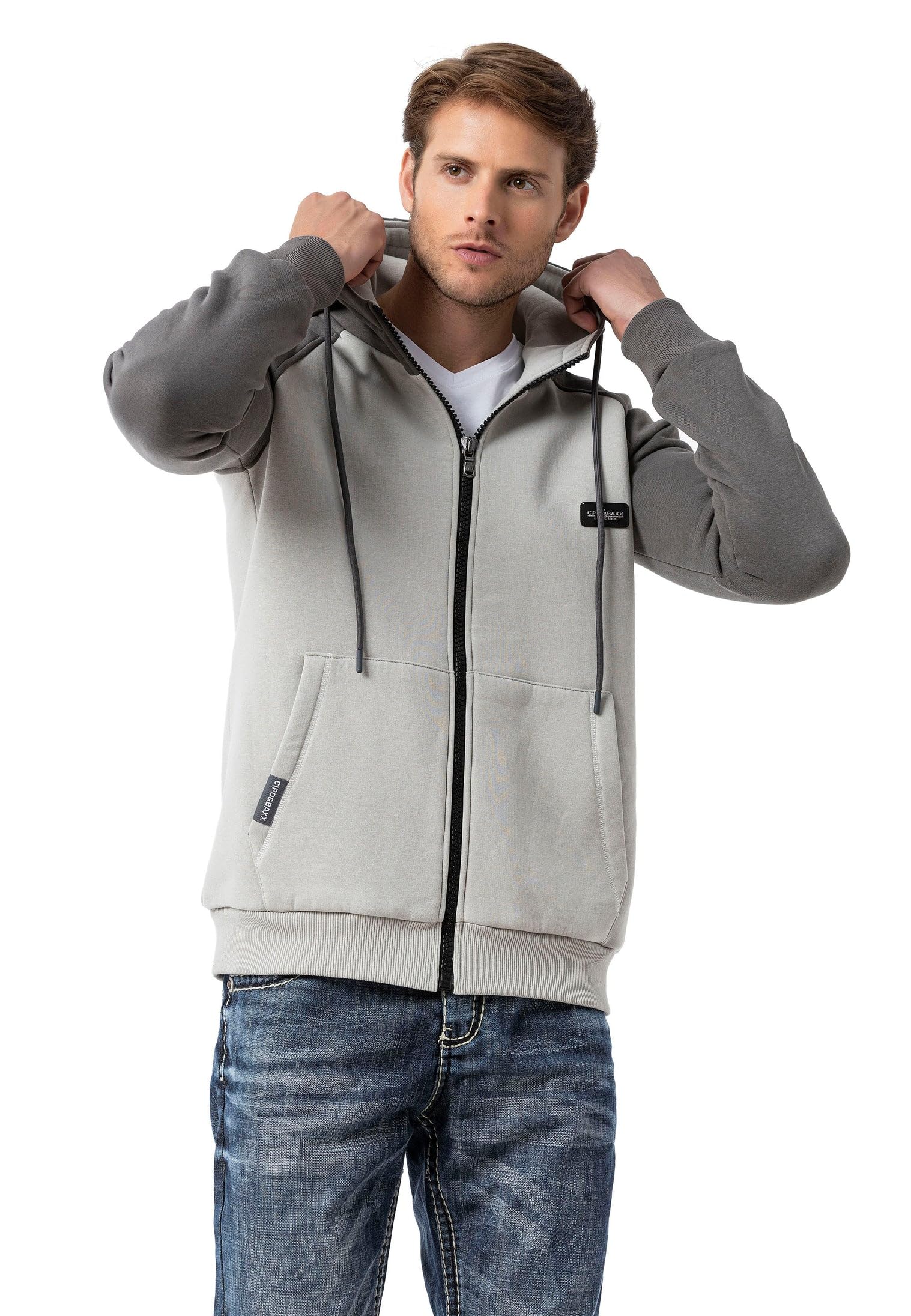 Cipo & Baxx Men's Sweat Jacket Hoodie Series - Stylish Pullover in Modern Casual
