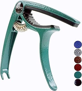 SUCCESS Guitar Capo for Acoustic Electric Guitar Ukulele, Dark Green