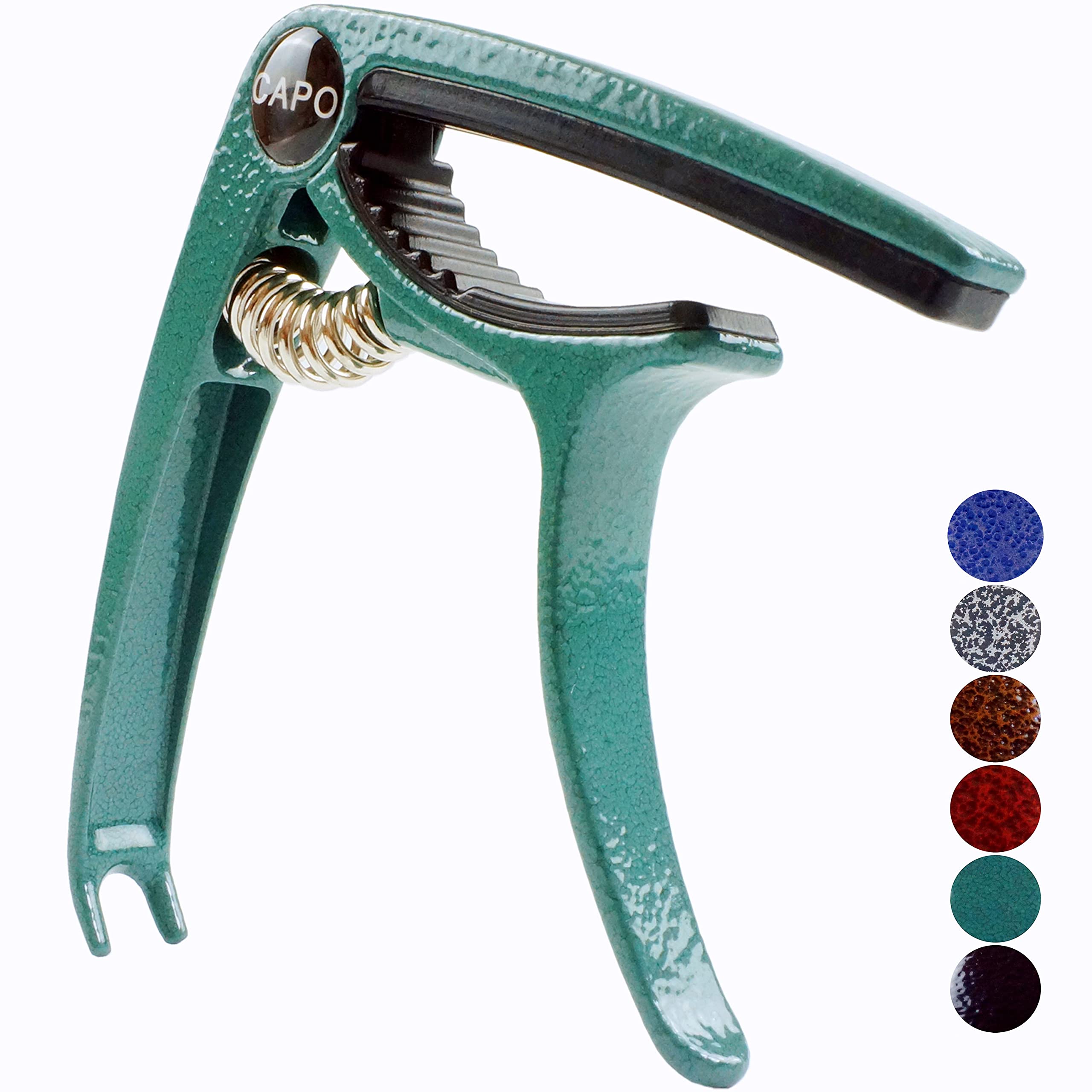 SUCCESS Guitar Capo for Acoustic Electric Guitar Ukulele, Dark Green