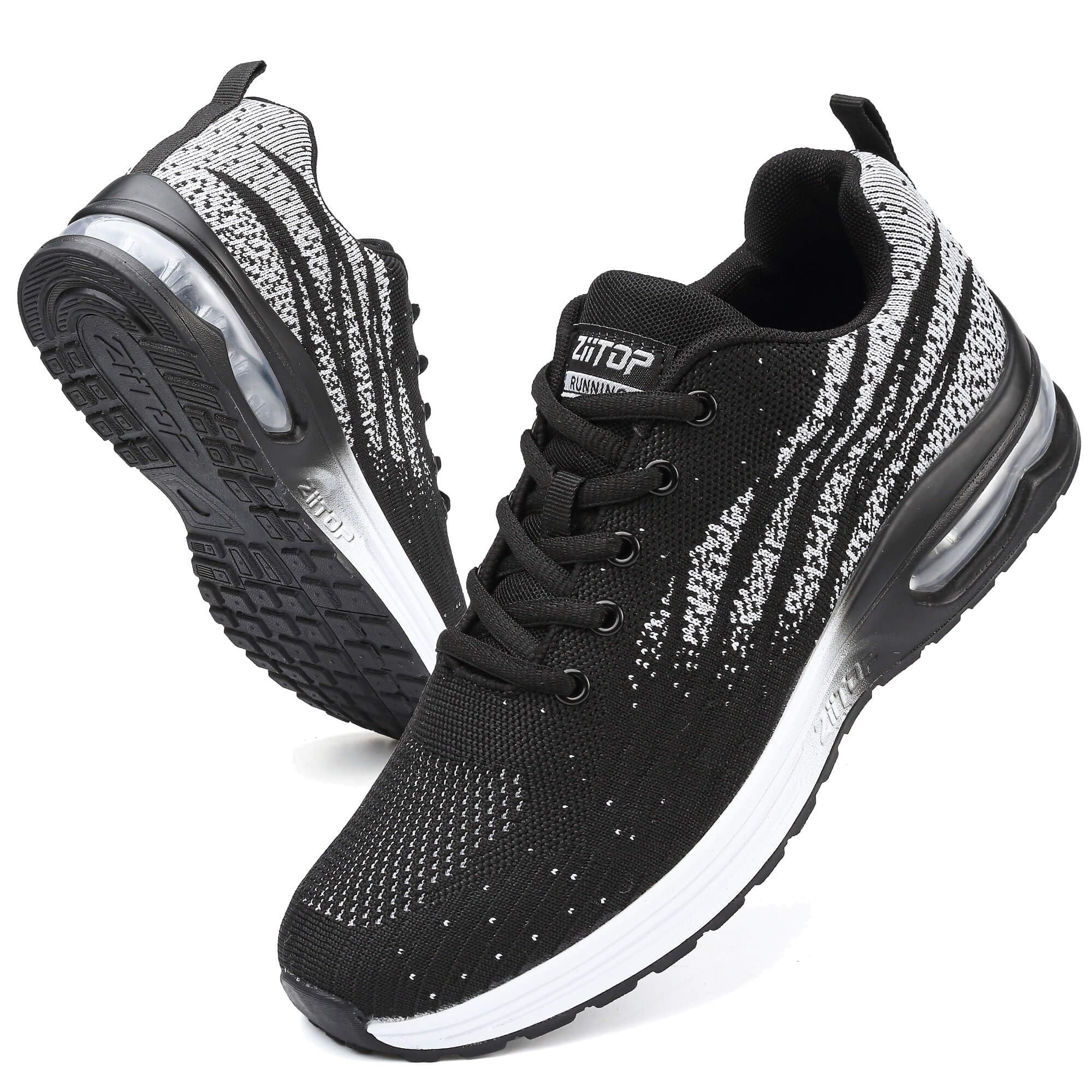 GoodValue Mens Running Shoes Breathable Air Cushion Tennis Shoes Lightweight Wal