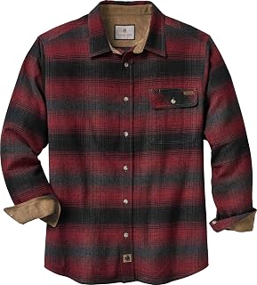 Legendary Whitetails Mens Buck Camp Flannel Shirt