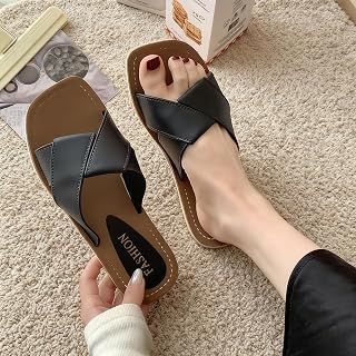 Women Casual Non Slip Flat Sandals Beach Home Daily Wear