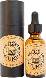 Moustache Wax Remover Oil Night Fury for Men Easy Clean Death Grip