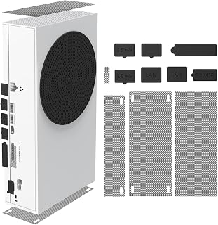 GOWENIC Series S Dust Filter Set, Dust Filter, Silicone Dust Plugs, Dust Cover, Heat Dissipation, Dustproof and Dirtproof, Dust Filter for Series S, Accessories