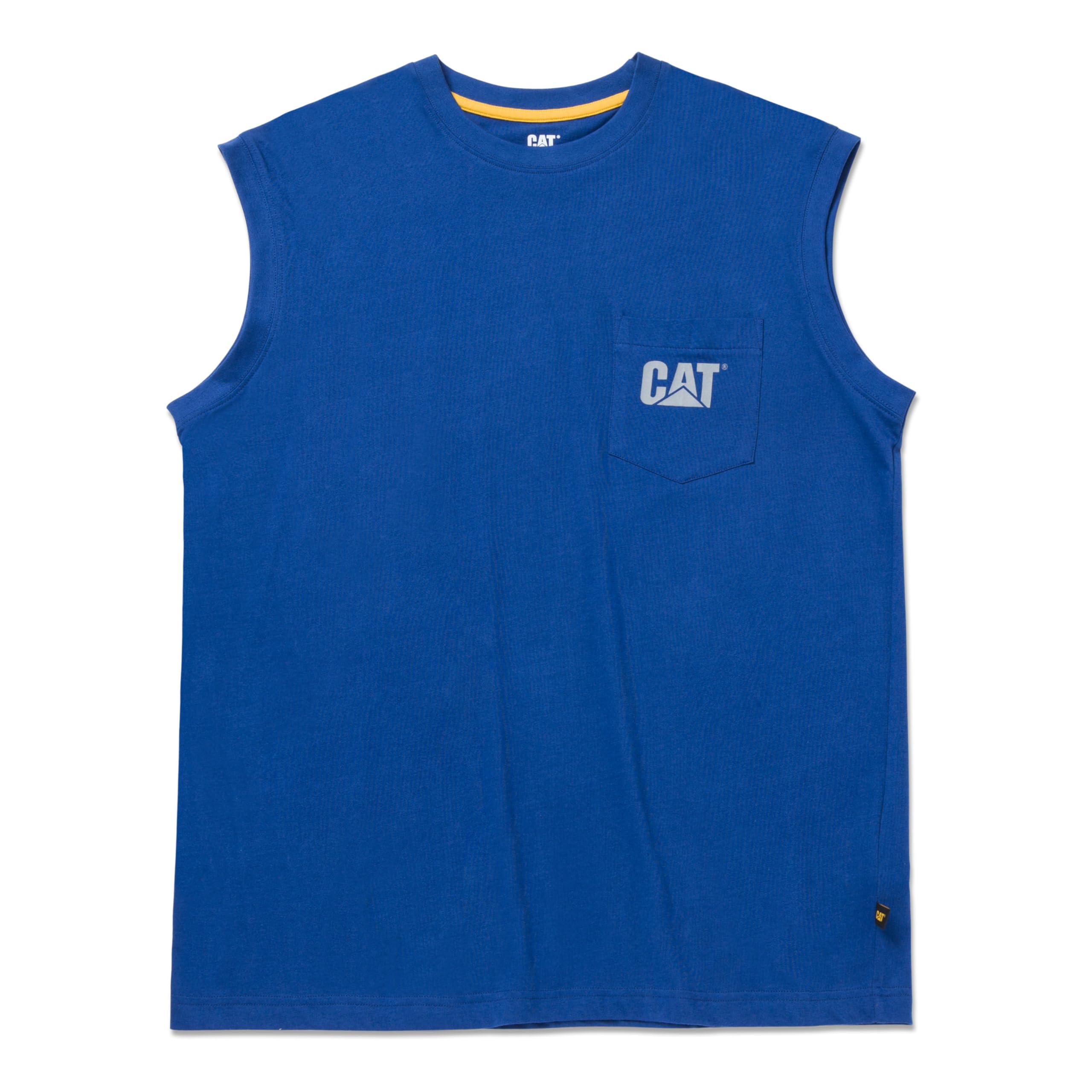 Caterpillar Men's Trademark Sleeveless Pocket T-Shirt