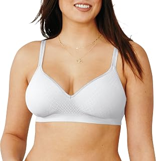 Hanes Women's Perfect Coverage Wireless, ComfortFlex Fit T-Shirt Bra (Retired Colors)