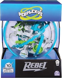 Spin Master Games Perplexus | 70 obstacles, 360° rotation, tilt and tilt, promotes concentration, trains dexterity, tricky ball course