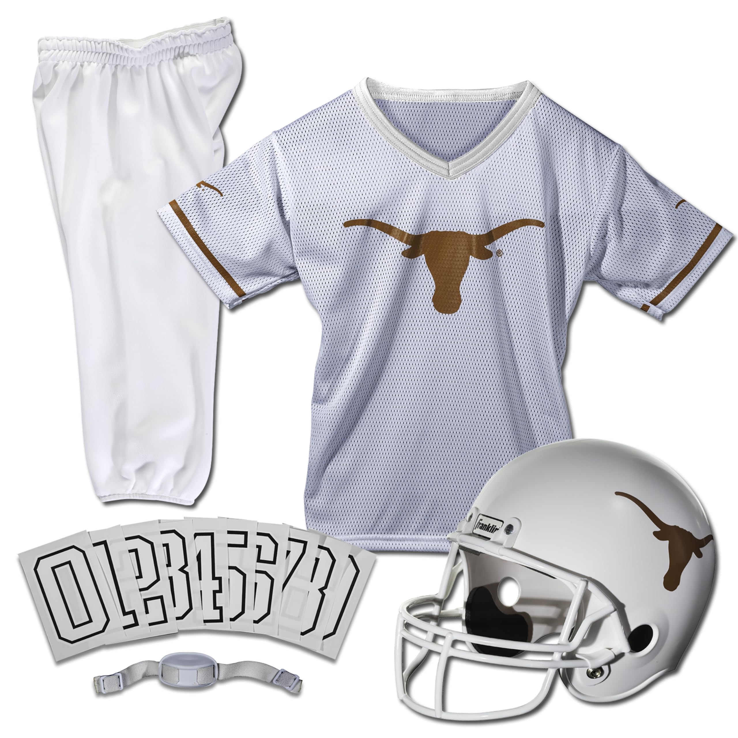 Franklin Sports NCAA Kids Football Uniform Sets - College Football Jersey, Helme