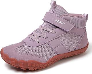 KUBUA Barfußschuhe für Kinder, Jungen, Mädchen, hohe Oberseite, minimalistisch, Zero Drop-Sneaker für Tennis, Walking, Wandern, athletisch, kleines großes Kind