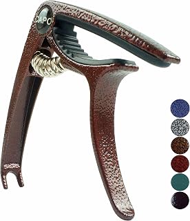 SUCCESS Guitar Capo for Acoustic Electric Guitar Ukulele, Dark Red