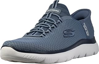 Skechers Uomo Slip-Ins Summits Scarpe da Ginnastica di Alta Gamma, Black/Black