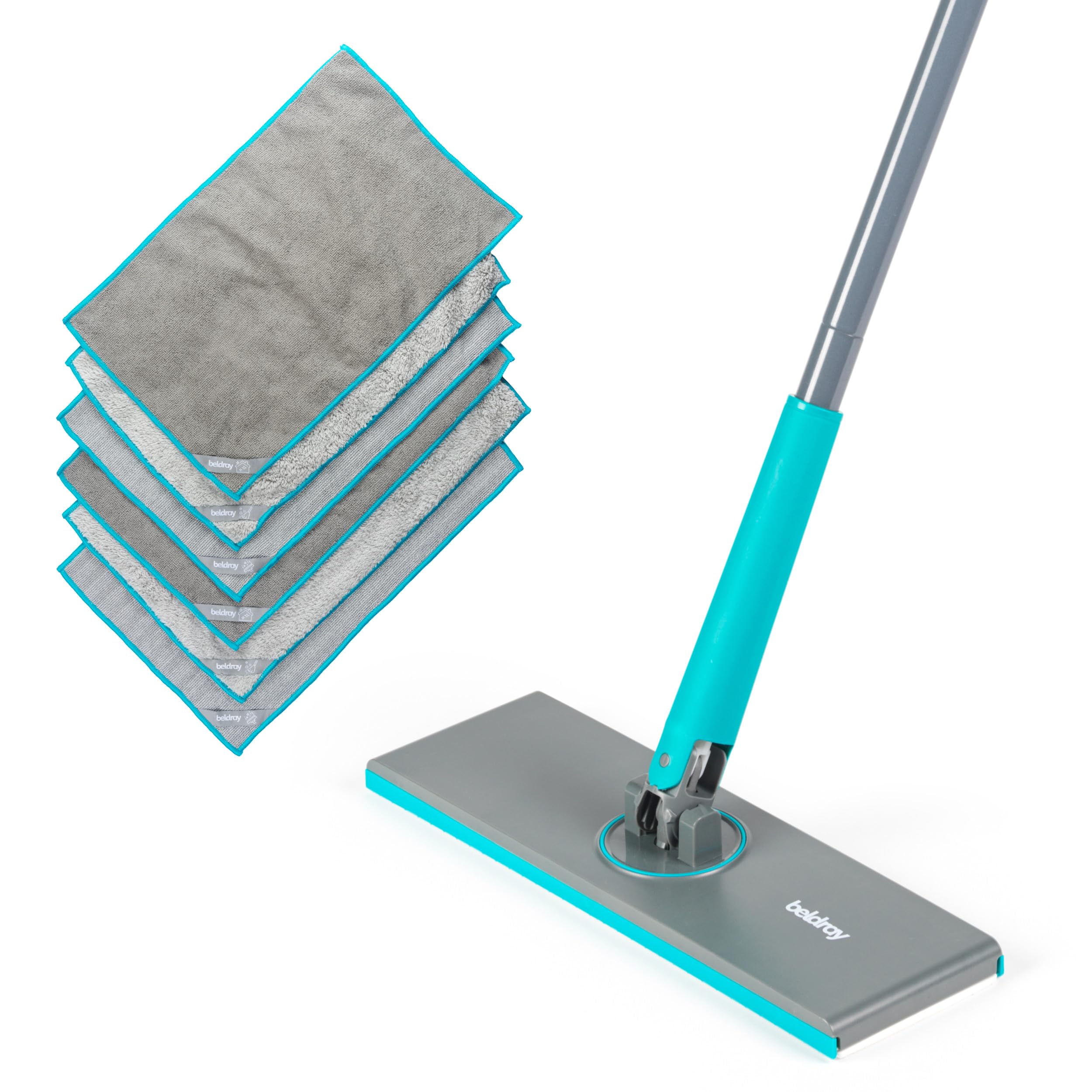 Beldray Anti Bac Floor Mop, Clip To Grip Push Release Handle