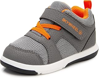 SKYWHEEL Toddler Boy Shoes High Top Sneakers Tennis Shoes for Everyday Wear