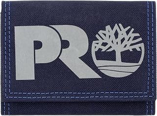 Timberland PRO Mens Cordura Nylon RFID Trifold Wallet with Id Window Wallet