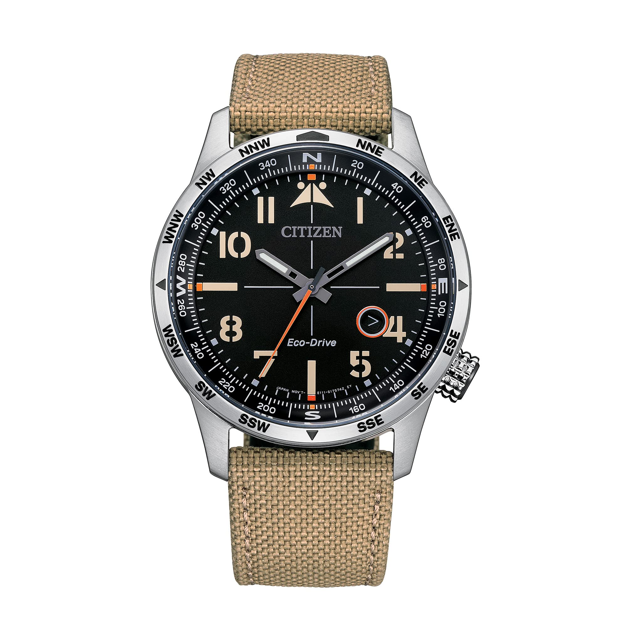 Citizen BM7550-01E Men's Analogue Watch with Nylon Strap
