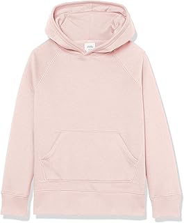 Amazon Essentials Girls and Toddlers' Pullover Hoodie Sweatshirt with Kangaroo Pocket