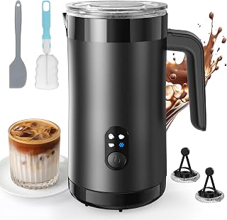 PARIS RHÔNE Electric Milk Frother 400ml Handle Design
