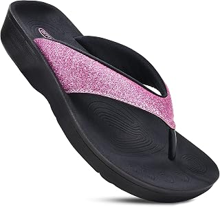 AEROTHOTIC Women's Ravine Orthotic Thong Sandals