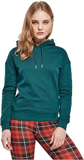 Urban Classics Ladies Hoodie Women's Hooded Sweatshirt Black Regular