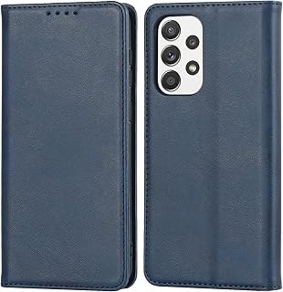 【Hamany】 対応 galaxy a53 ケース 手帳型 ギャラクシーa53ケース カード収納 -ヴィンテージブルー