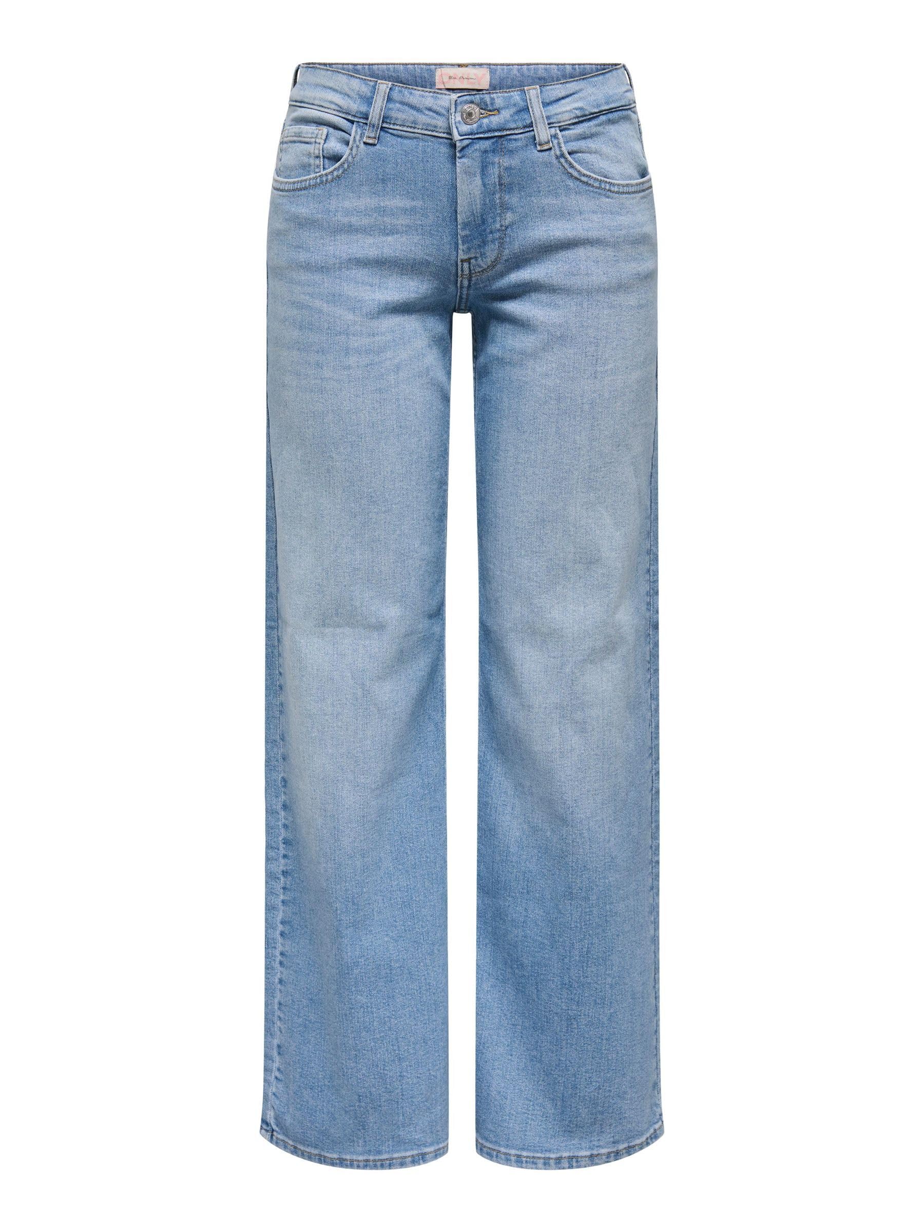 ONLY ONLJUICY Female Wide Leg Jeans High Waist Wide Leg Cut Jeans