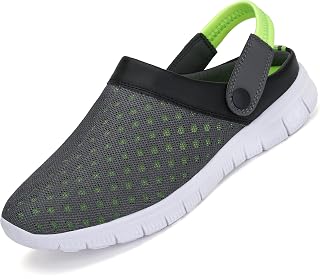 SAGUARO Unisex Clogs Summer Lightweight Garden Shoes Size 36-48