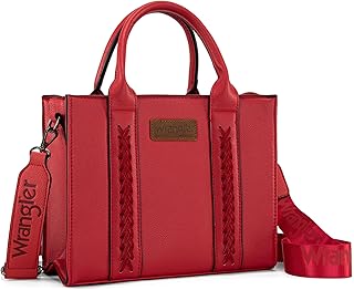 Montana West Wrangler Tote Bag For Women Zipper Shoulder Handbag, Tote