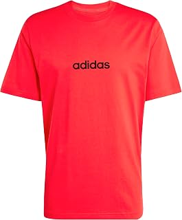 adidas Men's Essentials Linear Single Jersey T-Shirt